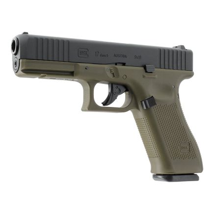 Umarex Glock 17 Gen5 CO2 Semi-Blowback Pistol - Black/Battlefield Green