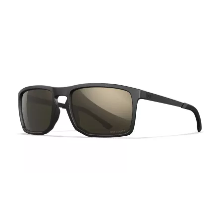 Wiley X WX AXE Captivate Polarised Tungsten Lens / Matte Black Frame