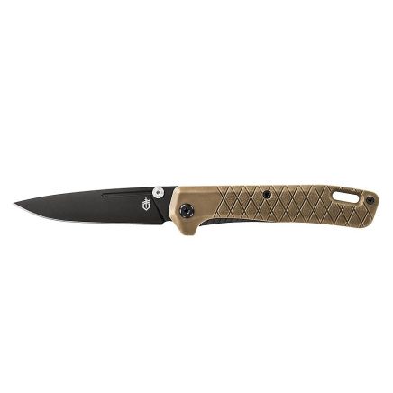 Gerber Zilch Folding Blade Slip Knife - Coyote