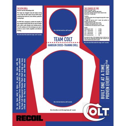 LWA Large Printed Target - Team Colt