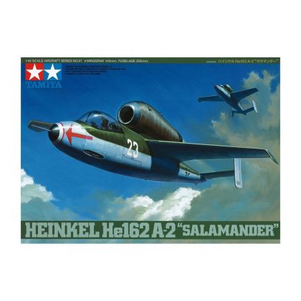 Tamiya 1/48 Heikel HE162 A-2 Salamander Model Kit