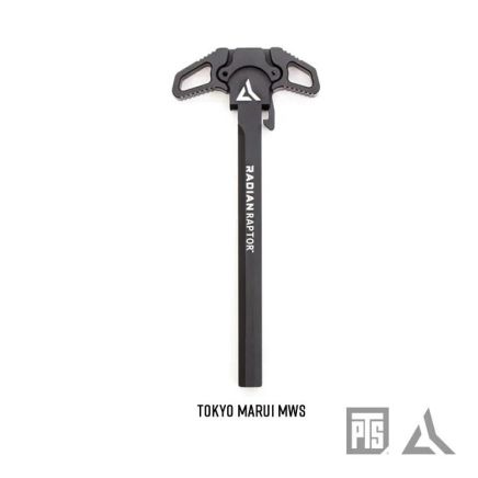 PTS Radian Raptor Charging Handle for TM MWS GBB - Black