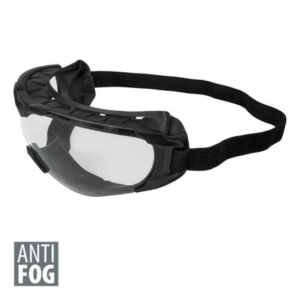 Super 64 Vapor Shield OTG Glasses/Goggles - Black Frame/Clear Lenses