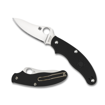 Uk Penknife Lightweight Drop Point - Black