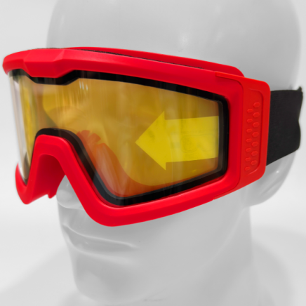 Nuprol Battle Visor Dual Lens Protective Eyewear (Clear)