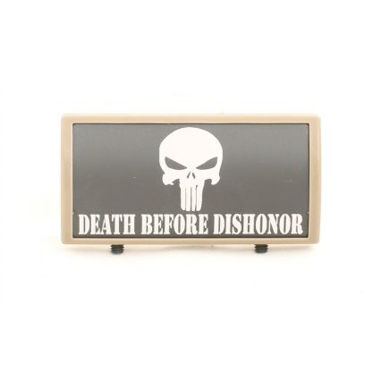 Custom Rail Panel Punisher Death Before Dishonor - Dark Earth