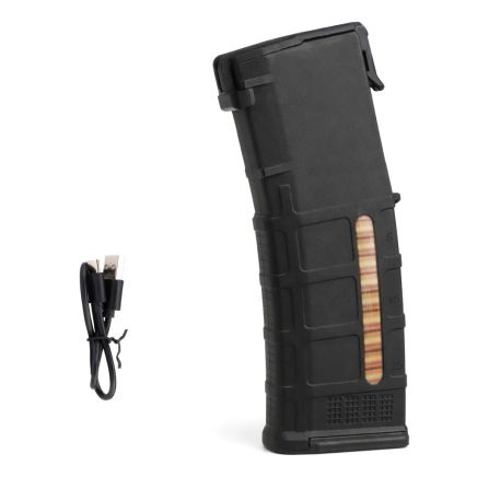 Tactical PMAG AR15 Magazine Style Power Bank (no batteries included) black colour