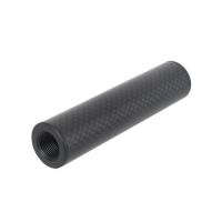 Carbon Fiber Slim Silencer - 100mm