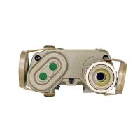 SomoGear PEQ-15 FP Airsoft Aiming Red Laser IR Illuminator - Black