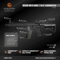 Evolution Recon Superlite MK18 Mod 1 10.8" Carbontech