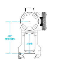 Scalarworks LEAP/01 Aimpoint Micro Mount - 1.93" Height