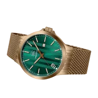 Glock Precision Coyote Steel Case / Black Mesh Strap Watch GW-12-2-24