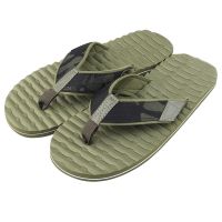 Nuprol Tactical Flip Flops - Olive Drab/Multicam Black