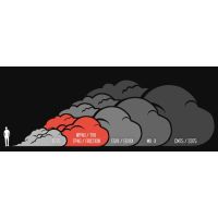 Enola Gaye Top Pull Smoke Grenade TP40 - Purple