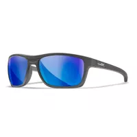 Wiley X KINGPIN Captivate Polarised Blue Mirror / Matte Graphite Frame