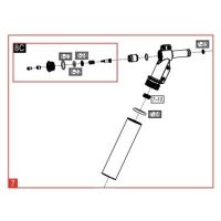 Valve Chamber Assembly 7.5J HDR68 / TR68 Paintball Revolver