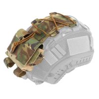 Nuprol Hook & Loop Helmet Pouch - Camouflage