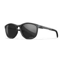 Wiley X BRAVO CAPTIVATE Black Mirror lens, Matte Black / Graphite Grey frame