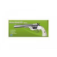 ASG Schofield 6" Silver CO2 Revolver