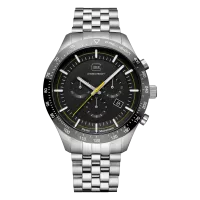 Glock Precision Silver Steel Case / Silver Link Strap Watch GW-35-1-22