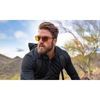 Wiley X ALFA Captivate Bronze Mirror lens, Gloss Crystal frame