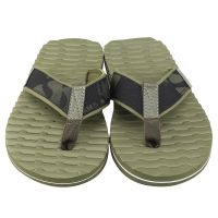 Nuprol Tactical Flip Flops - Olive Drab/Multicam Black