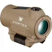 Vortex Optics Crossfire II 2 MOA Solar Red Dot - Tan