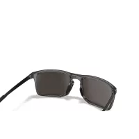 Wiley X WX AXE Captivate Polarised Green Mirror Lens / Gloss Crystal Grey Frame