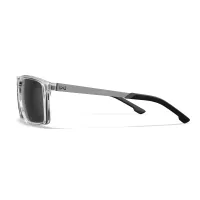 Wiley X WX AXE Captivate Grey Lens / Gloss Crystal Clear Frame
