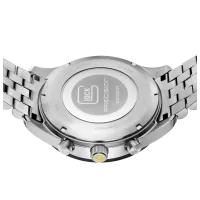 Glock Precision Silver Steel Case / Silver Link Strap Watch GW-35-1-22