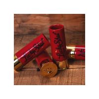 Lucky Shot 12 Gauge Shotgun Shell Shot Glasses - Set of 4