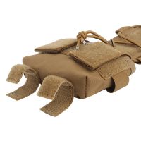 Nuprol Hook & Loop Helmet Pouch - Tan