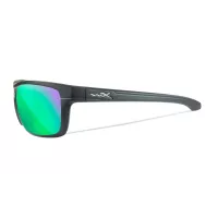 Wiley X KINKGPIN Captivate Polarised Green Mirror / Matte Graphite Frame