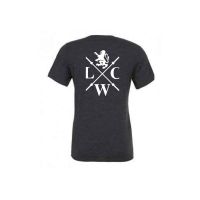 Land Warrior Core (LWC) Training T-Shirt - Dark Grey Heather (White Logo)