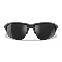 Wiley X WX JAKL Captivate Black Mirror Lens / Matte Black/Red Frame - American Sniper Signature Series)
