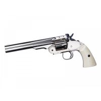 ASG Schofield 6" Silver CO2 Revolver