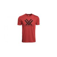 Vortex Optics Core Logo T-Shirt - Red Heather