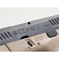 CZ P10-C CO2 Blowback Pistol - Dualtone - Black/FDE
