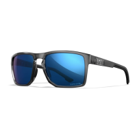 WX FOUNDER Captivate Polarised Blue Mirror / Gloss Crystal Grey Frame