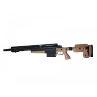 ASG Accuracy International MK13 MOD 7 Compact Sniper Rifle - Black/Tan