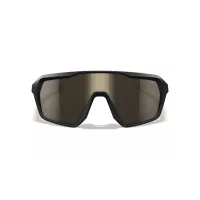 Wiley X CITADEL Captivate Tungsten Mirror Lens / Matte Black and Tan Frame