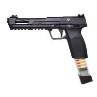 G&G Airsoft Piranha SL Gas Blowback Pistol - Black