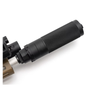 PTS Syndicate Dead Air Sierra 5 Mock Suppressor - Tracer Version - Black