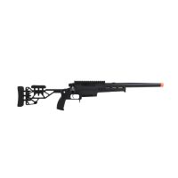 Silverback Airsoft Tac-41L Sport Bolt Action Rifle, Lite Chassis & Recon Stock - Black