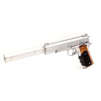 Vorsk Agency VX-9 GBB Pistol - Chrome/Chrome