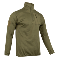 Technical Mid Layer Fleece Top - Green