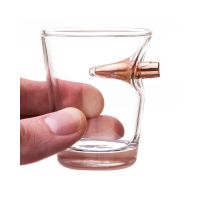 Lucky Shot .308 Real Bullet Handmade Shot Glass