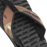 Nuprol Tactical Flip Flops - Black/Multicam