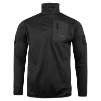 Technical Mid Layer Fleece Top - Black