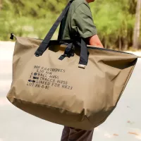 Laylax Satellite Waterproof Tote Bag (Tan) - XL